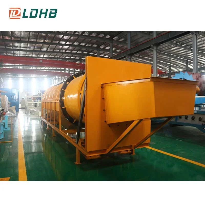 low electric consumption trommel screen