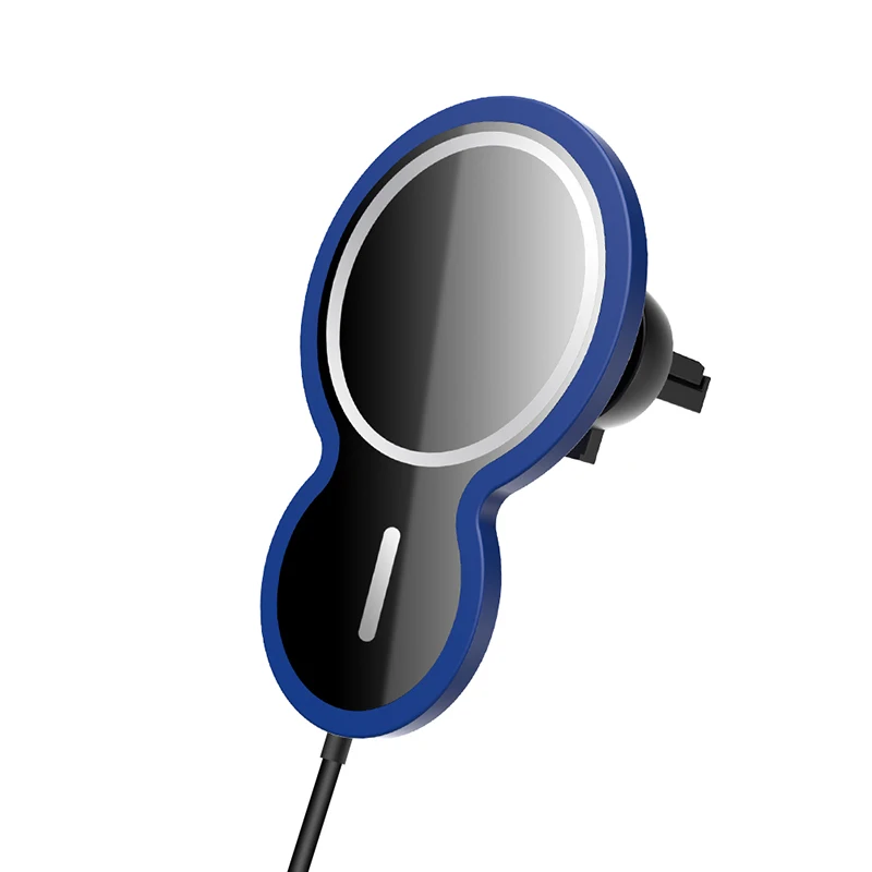 
Current samples phone holder qi wireless charger car mount quick charger wireless magnetic charger 