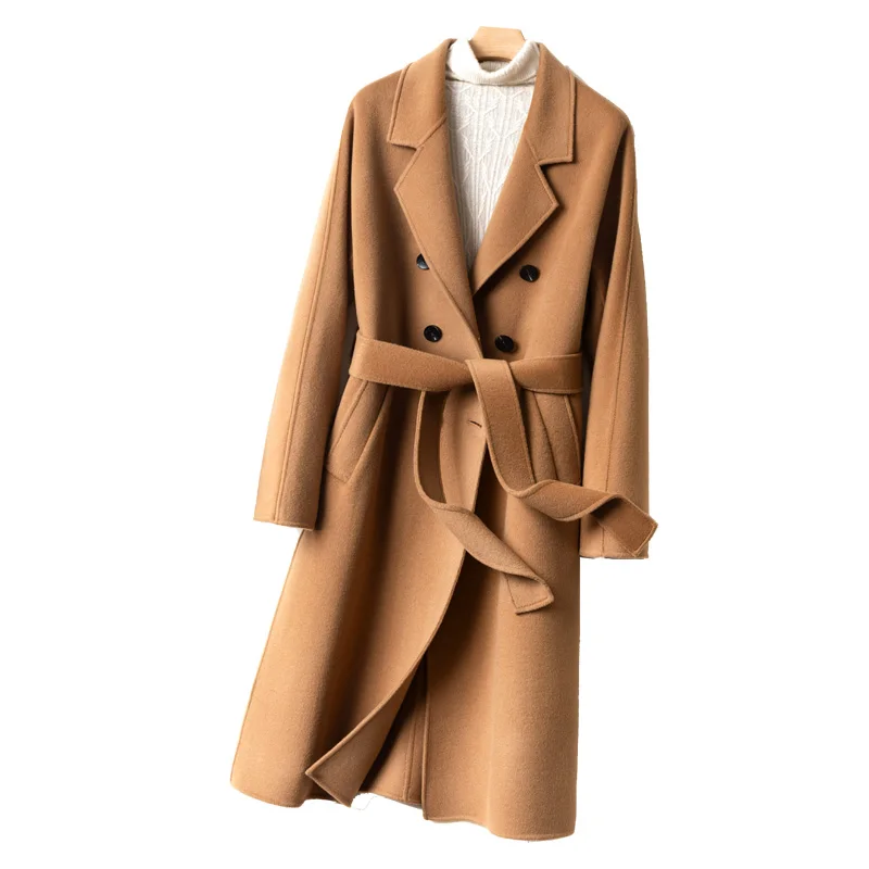 Factory Wholesale Wool Coats Women Woolen Long Wool Coats Jackets Winter Wool Coat Winter New Fashion