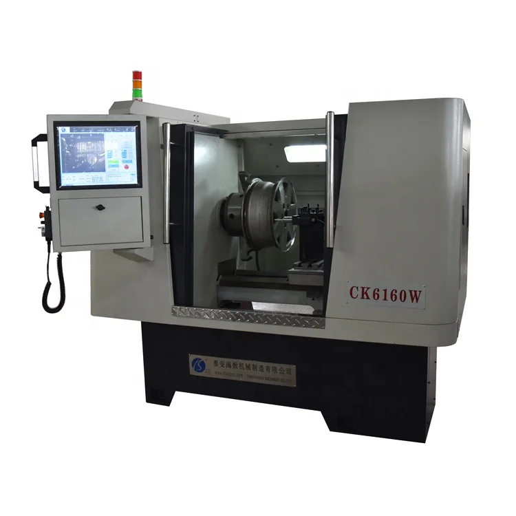 Low Cost Tire Rim Repair Lathe CK6160W Manufacturers Supply
