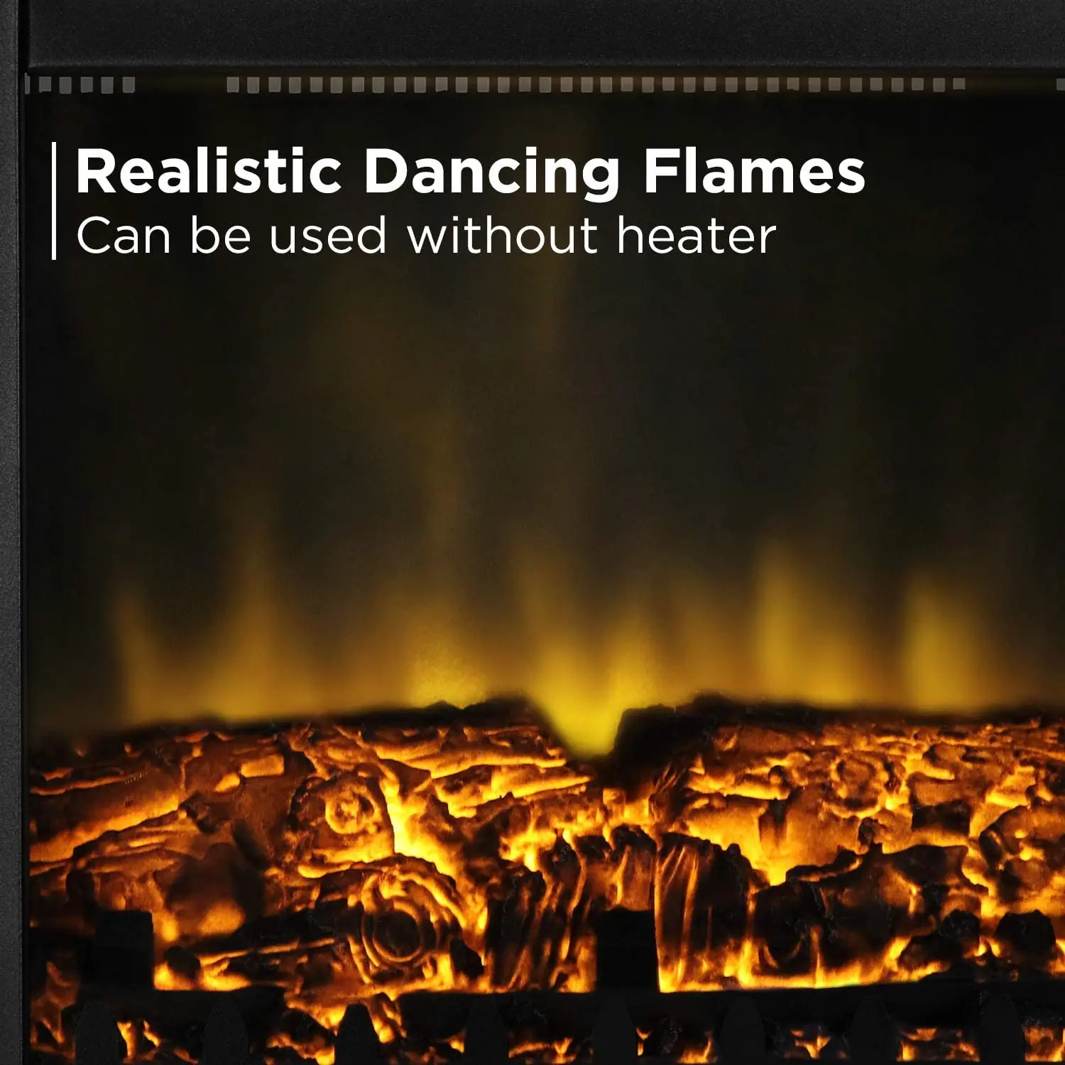 New Arrivals Overheating Safety Protection Home Freestanding Decor Led Flame Electric Fireplace Heater