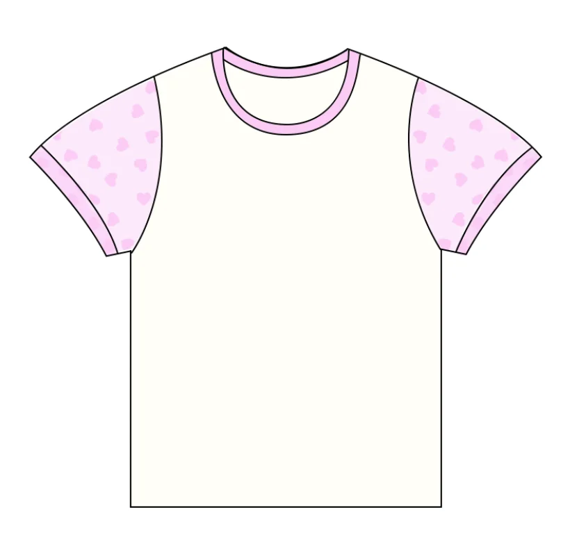 Toddler Kids 100% Cotton Tshirt Embellished Mesh Short Sleeve with Flocked Baby Summer Unisex Top