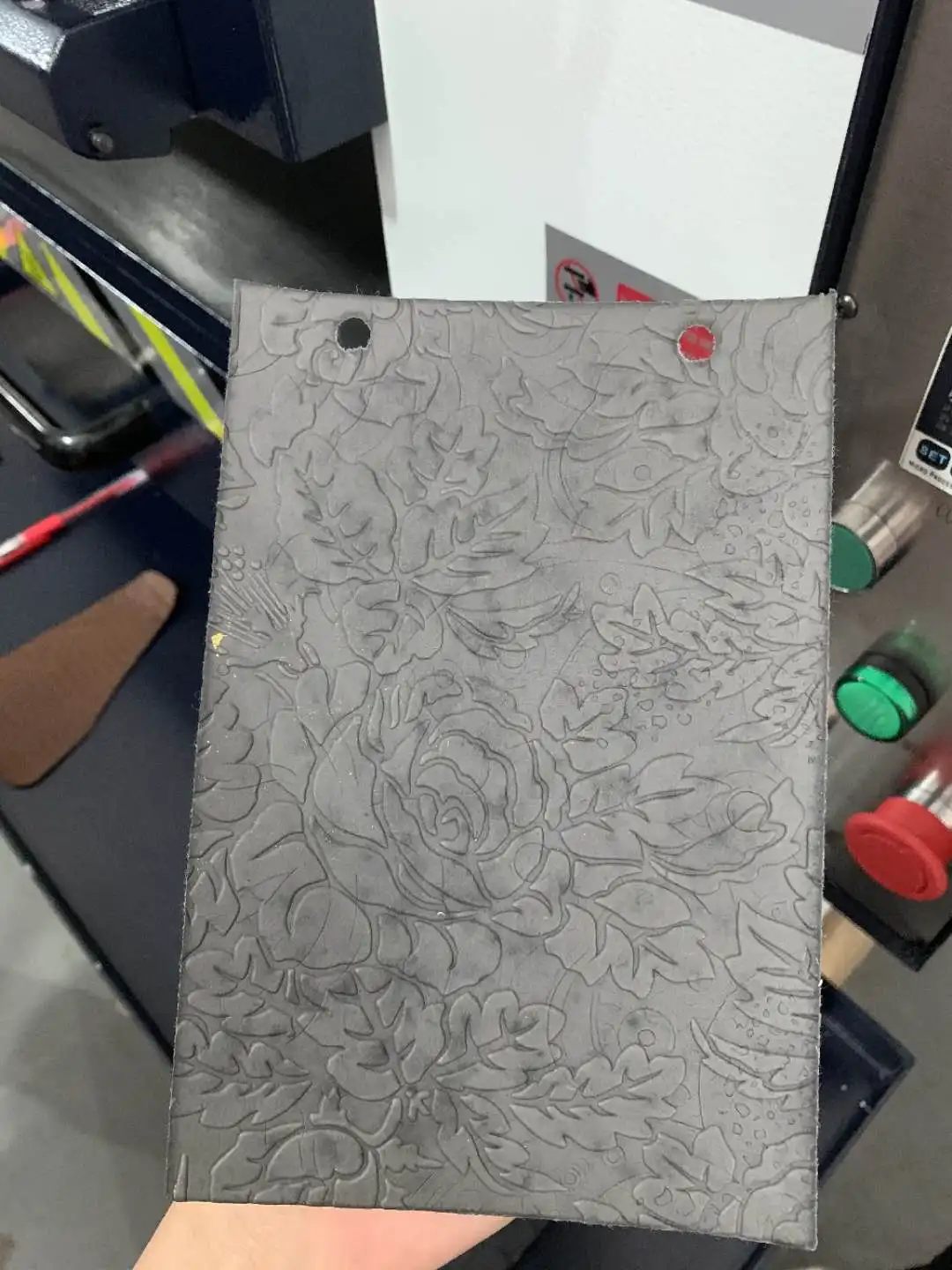 130T Hydraulic Leather Belt Embossing Perforating Machine