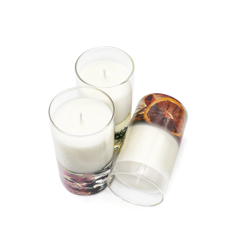 Lavender 130G/4.58oz scented botanical candle dried flower luxurious candles Private Label aromatherapy for mothers day gift