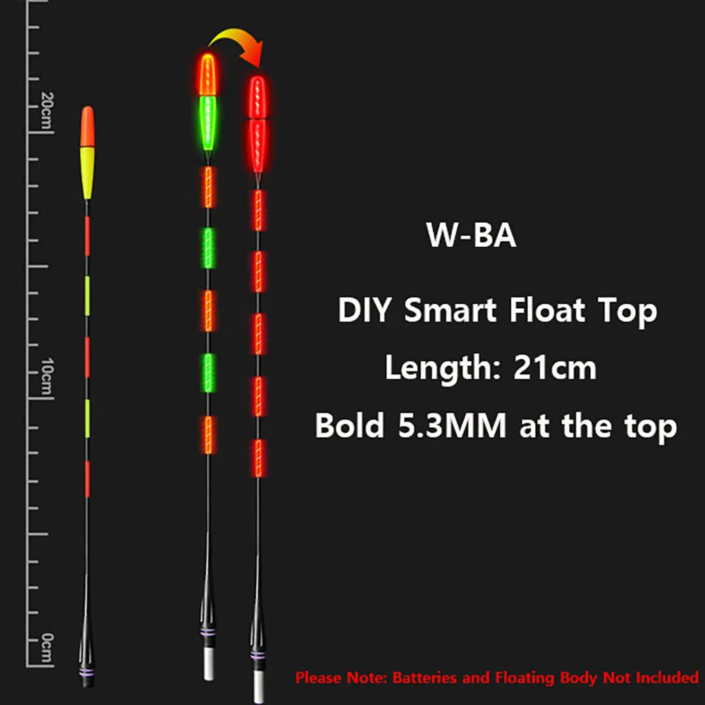 news  neue dly elektronische float schwanz top schwerkraft Induktion farbe  bold nacht  schwimm  korea