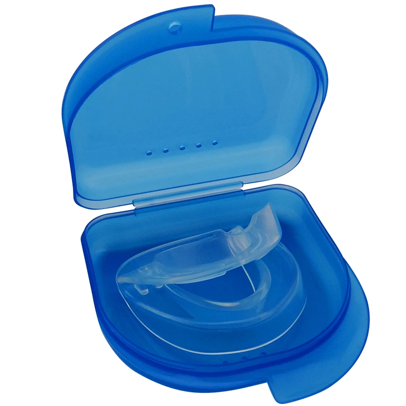 EVA Rubber Safety Custom Anti Snoring Silicone Mouthguard Stop Snore Instrument Device Silence Sleeper Mouthpiece