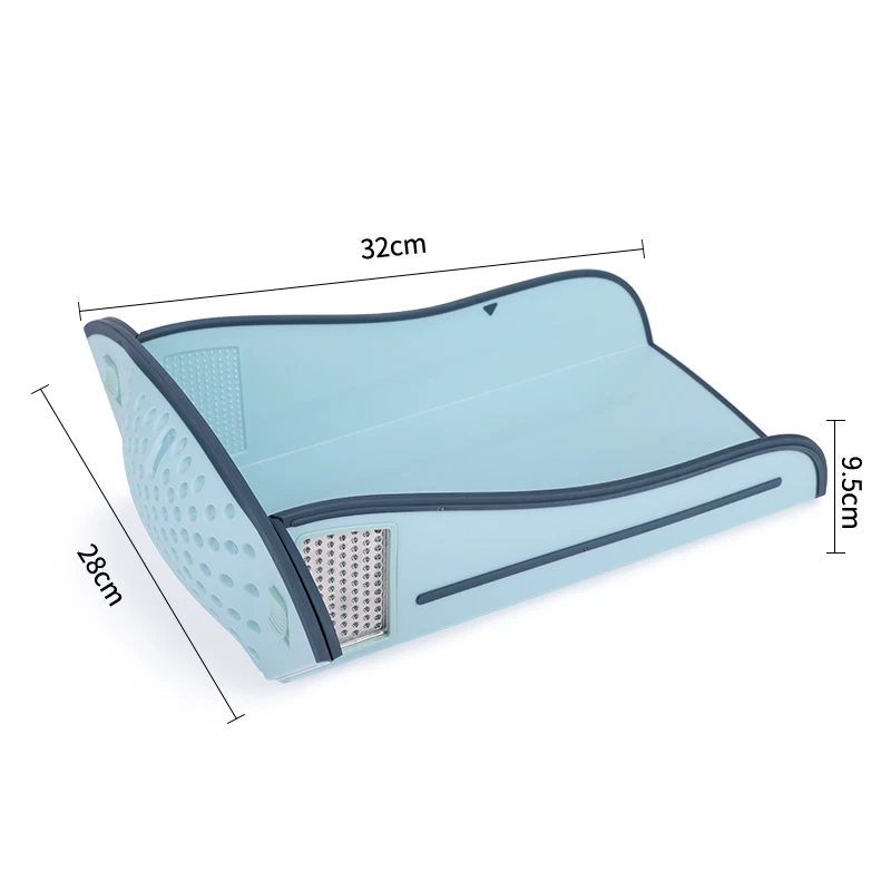 
Premium OEM Customised Manufacturer Wholesale folding Cutting Board multiuse 3 in 1 collapsable plast Camping Chopping board 