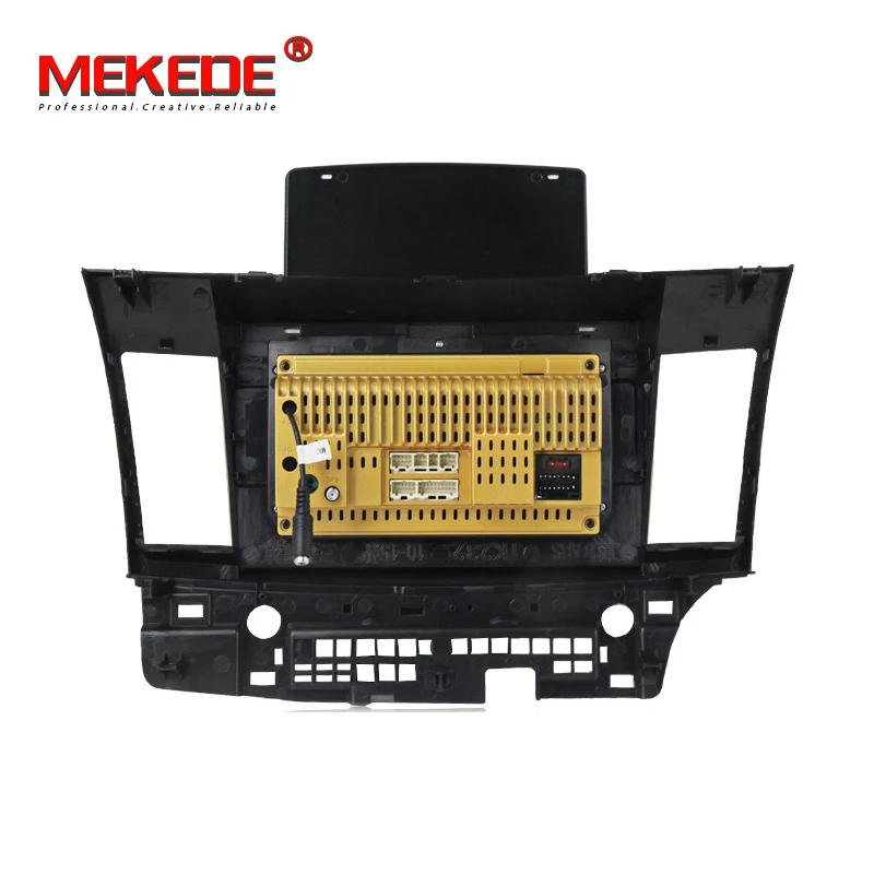  MEKEDE TESLA Android 9 2G + 32G четырехъядерный автомобильный DVD-плеер для Mitsubishi Lancer ex 2008-15 Радио стерео аудио GPS WIFI BT IPS
