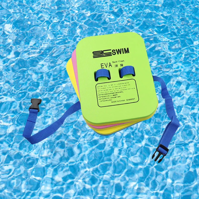 Custom Logo Water Gear Back Float Adjustable Swim Belts for Beginners Sport Pool Lesson Safety Belt Floats Swimming Equipment