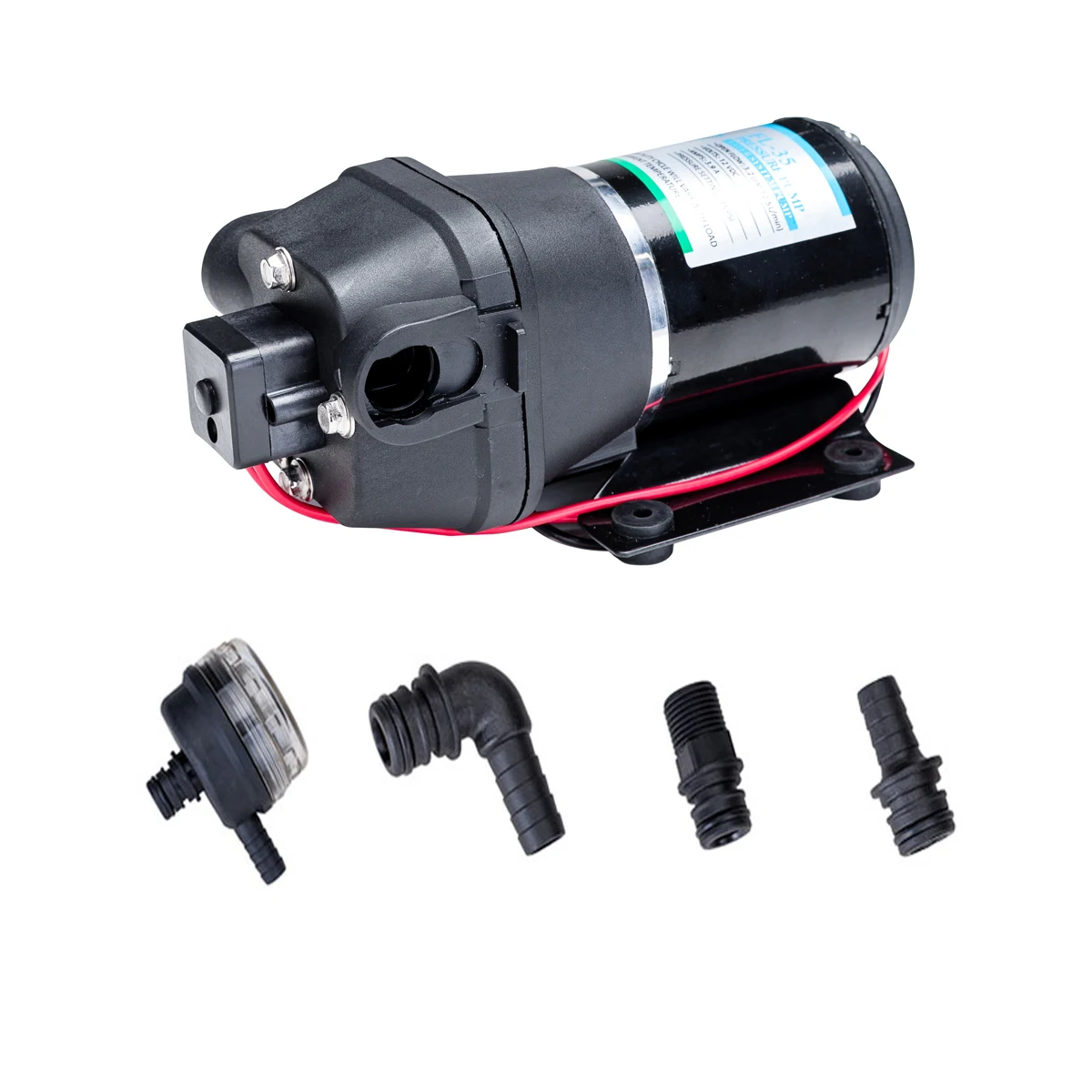 LifeSRC FL-35 12.5LPM 12 v Dc Camping Shower Marine Jet RV Fresh Sea Water Diaphragm Pump for Distributor