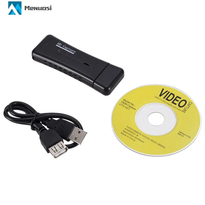 USB 2 0 мультимедийный интерфейс высокой четкости HD видеозахват адаптер DVD преобразователь композитный
