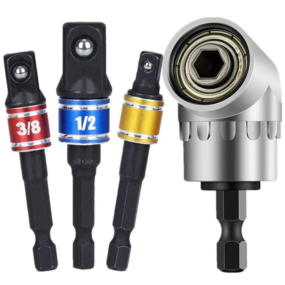 Impact Grade 105 Degree Angle Socket Adapter Power Hand Tool Driver Sockets Adapter