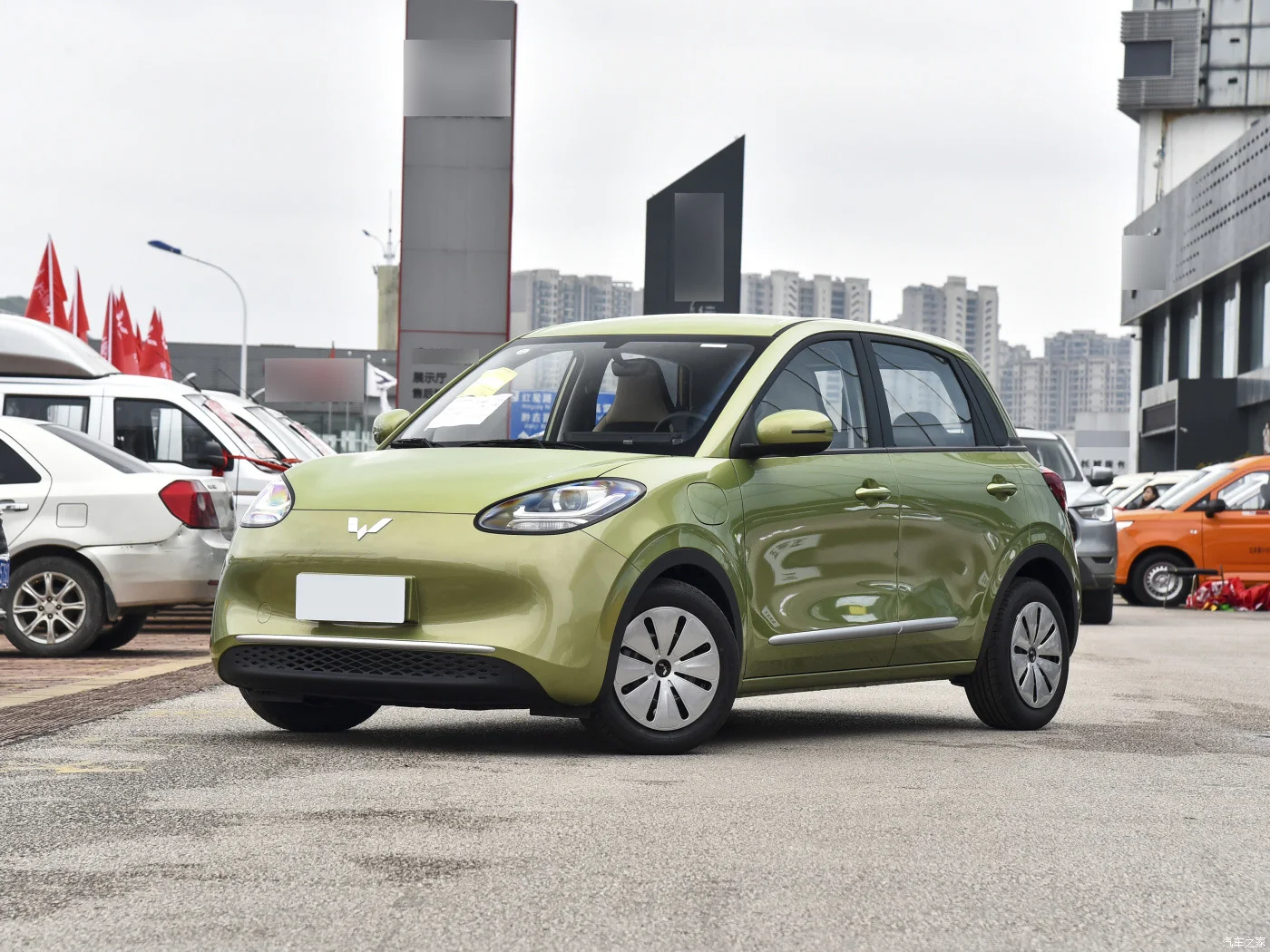Cheap Electric Car Wuling Bingo Plus 2024 Ev 510km Range New Energy Vehicles Wuling Mini Auto