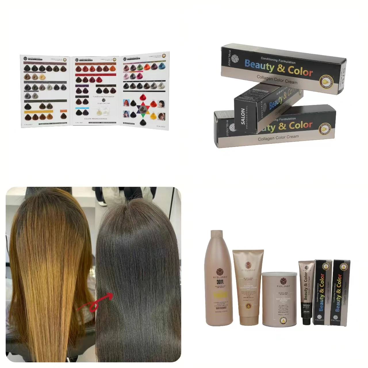 Manufacturer OEM/ODM Hair Dye Best Permanent Beauty Products Professional Hair Color Cream