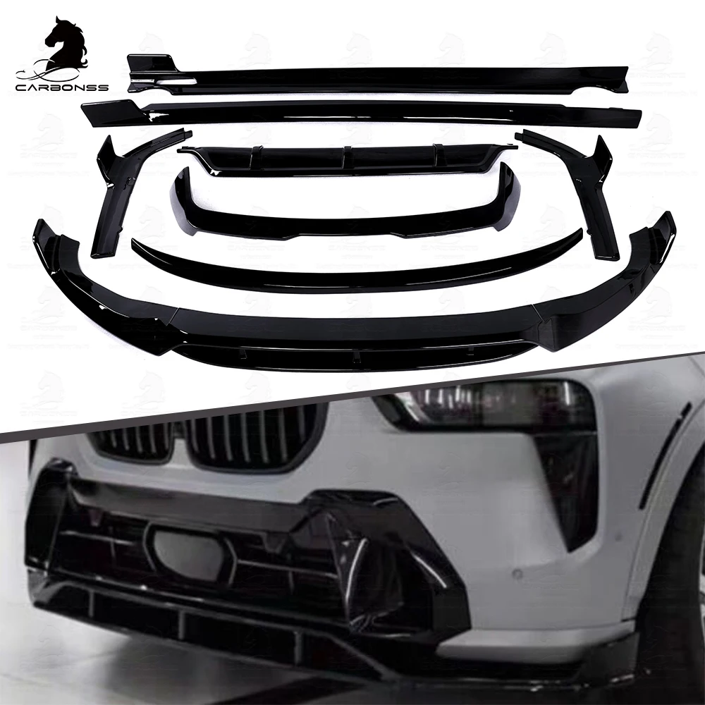 Car Accessories Facelift Bodykit Full Body Kit For BMW G07 LCI X7 Black Knight Kit For M-tech 2023+