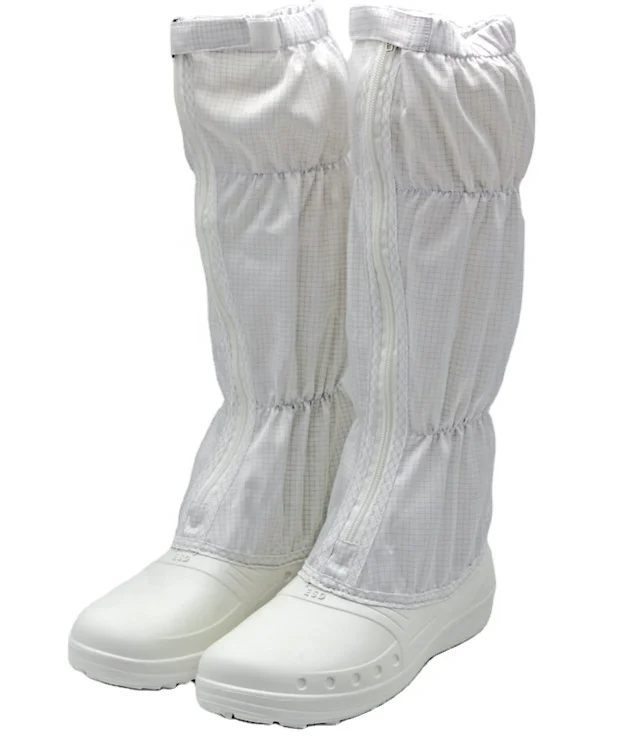 Anti-static Safety Shoes ESD Boots Workshop Compliant Boots With Waterproof And Chemical Resistant Design For Cleanroom