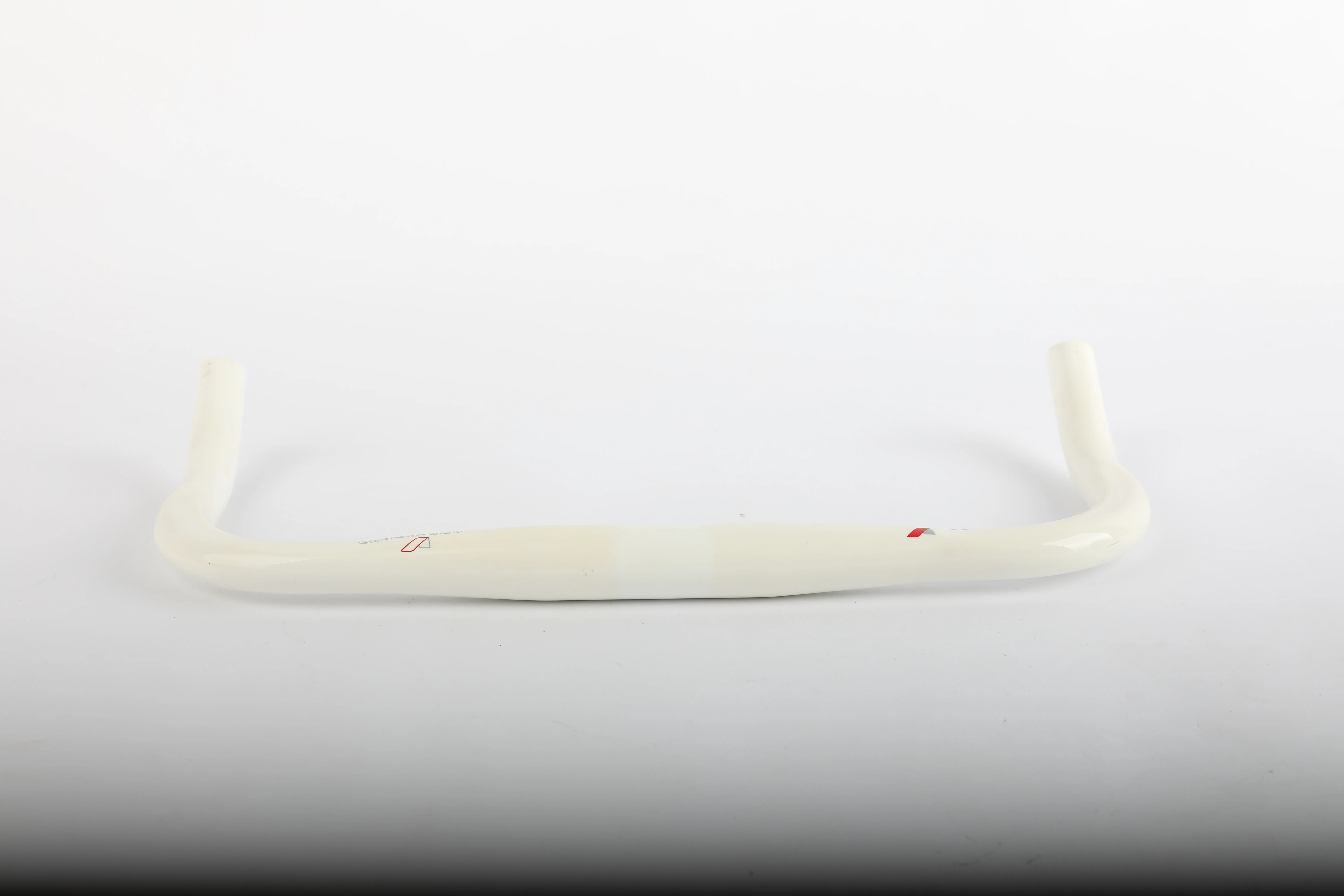 White Bicycle Handlebar Road Car Handle Bicycle Faucet Ultra-light Aluminum Alloy Broken Wind Bending Handle