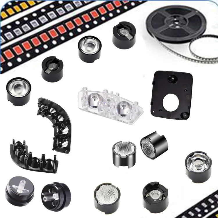 3535 IR LED Lens with 15/30/45/60/90 Degree Focus Beam Angle Optical & Lighting Use Lens