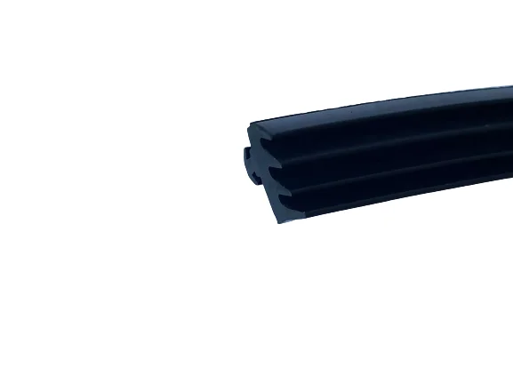 Silicone rubber EPDM door rubber sealing strip extrusion sponge sealing strip glazing customized rubber gasket sealing aluminum