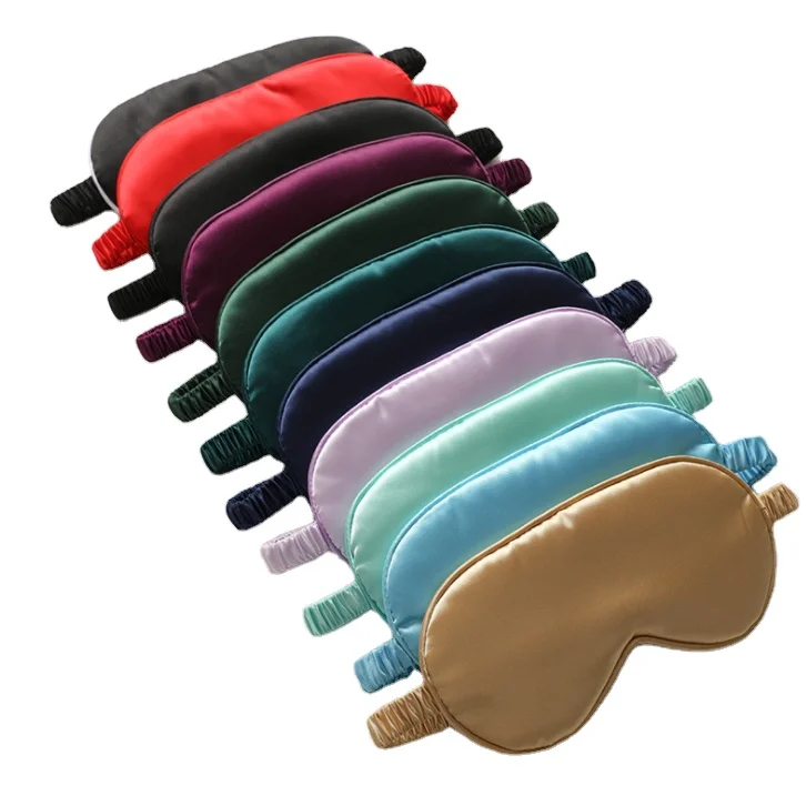 Silk cloth bag earplug eye mask three - piece set comfortable to enjoy the light - blocking and sleep - aid eye mask portable