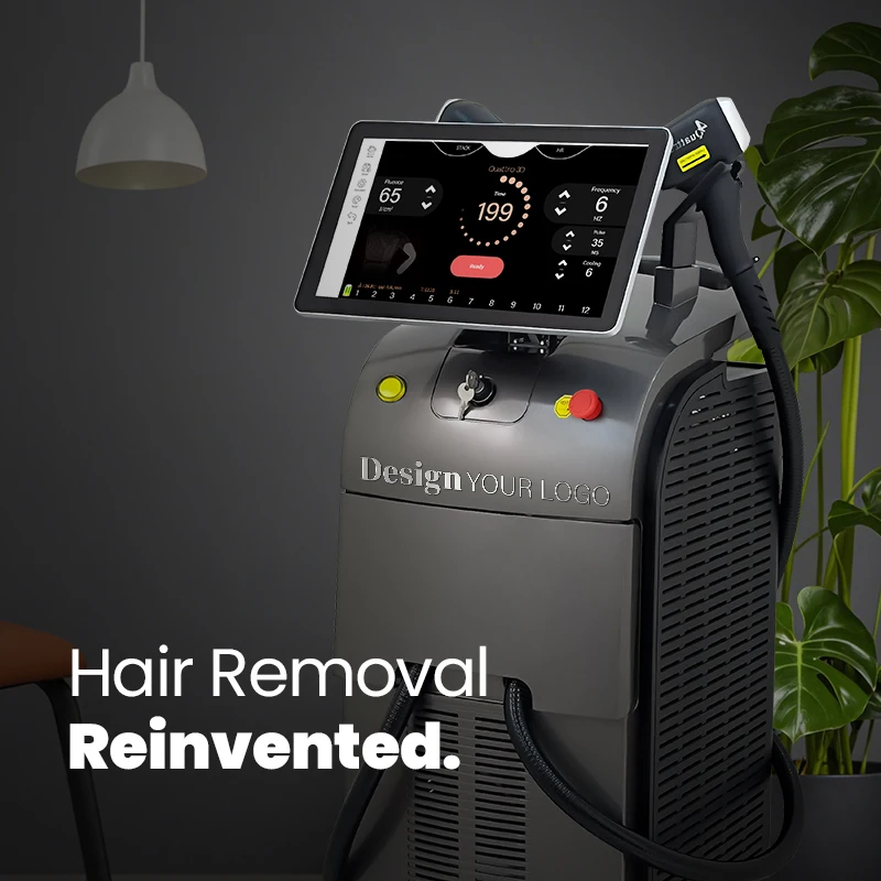 Latest Pico Laser And Diode Laser 4500W Hair Removal & Tattoo Removal 4 Wavelength For White Hair