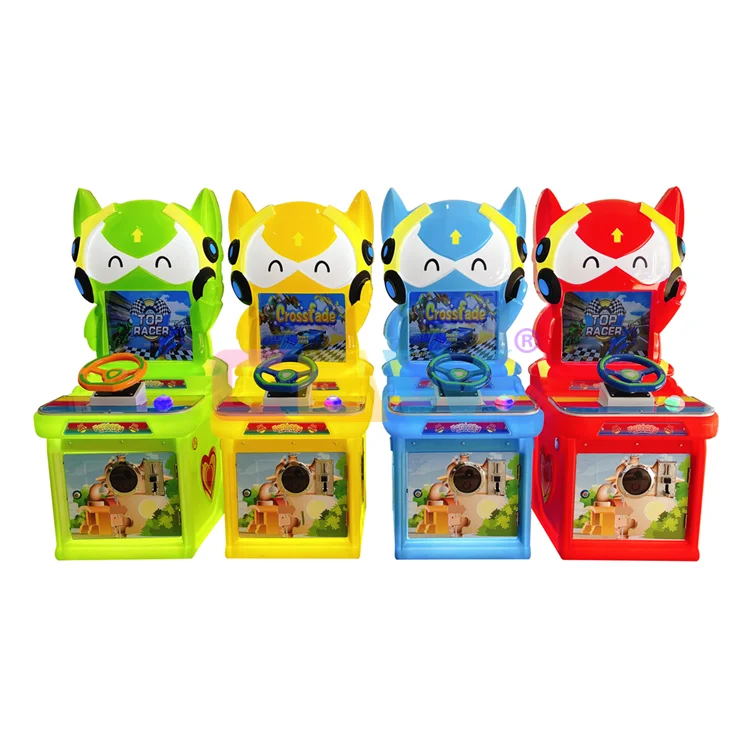 CGW Toddlers Car Arcade Racing Game Machine Simulator Arcade Motor Racing Car Game Machine