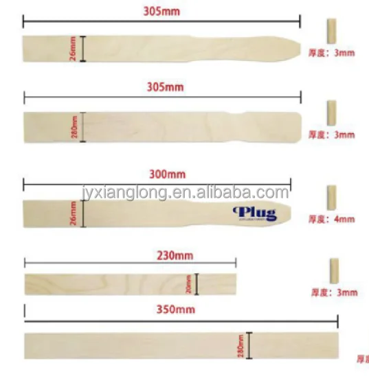 Car paint mix stir sticks DIY paint stir sticks,pad printing ink stir stool