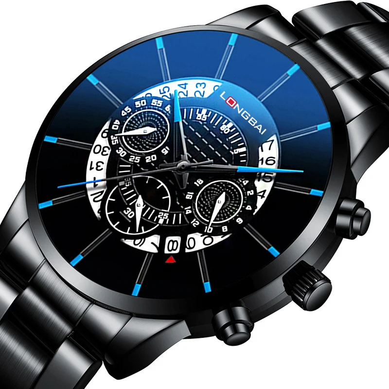 Montre Homme дешевые аналоговые кварцевые часы на каждый день с календарем из нержавеющей стали наручные механизмом мужские