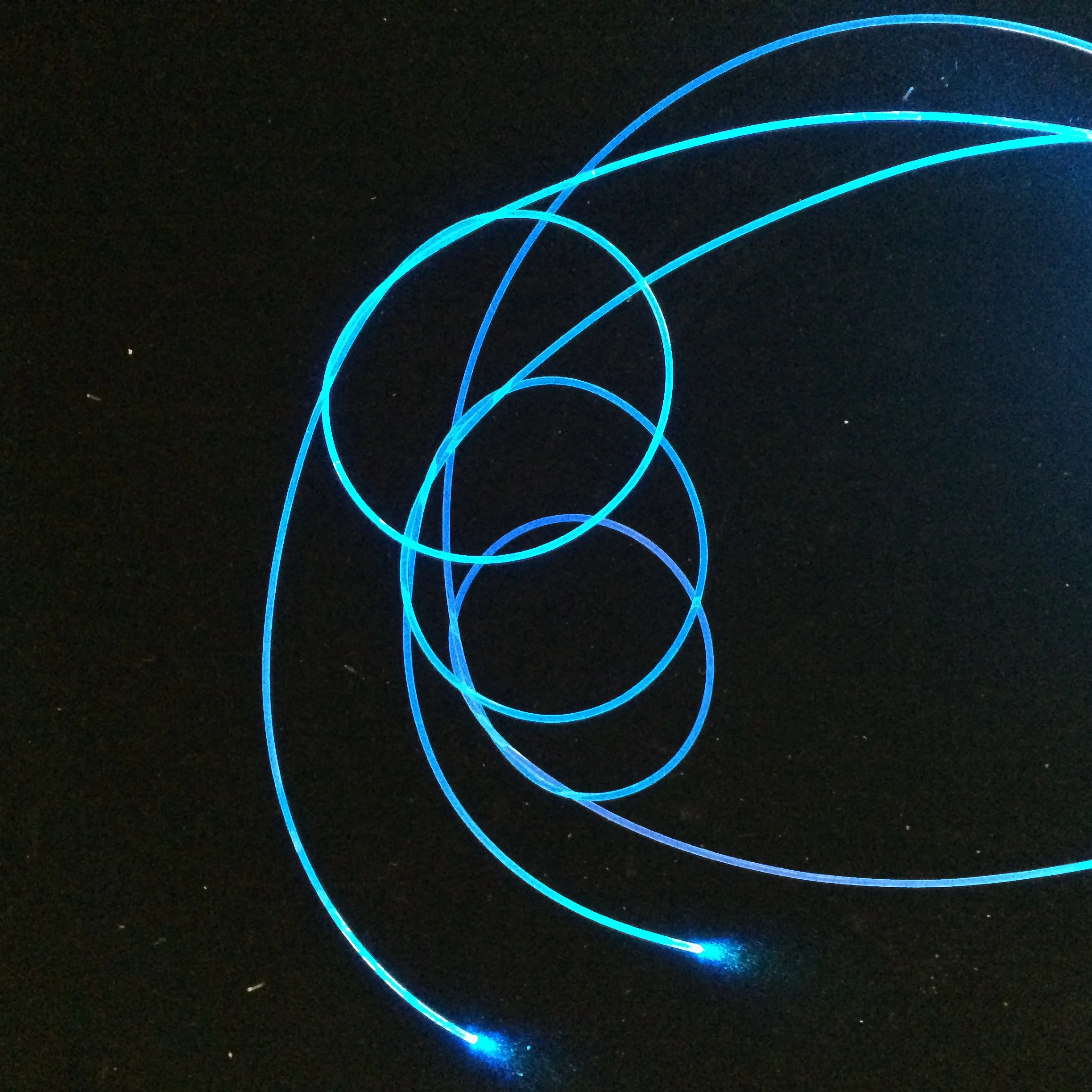 Super brightness meter price 2mm Side glow plastic optical fiber for lighting decoration