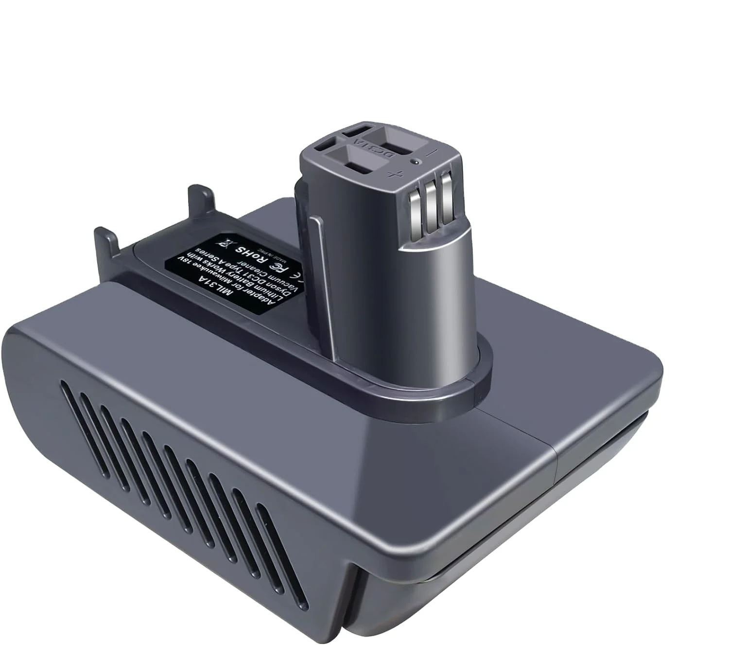 MIL31A Adapter for Mil waukee M18  18V Li-ION Battery Convent for Dyson Type-A DC31 DC34 DC35 DC45 Handheld Cordless Vacuum