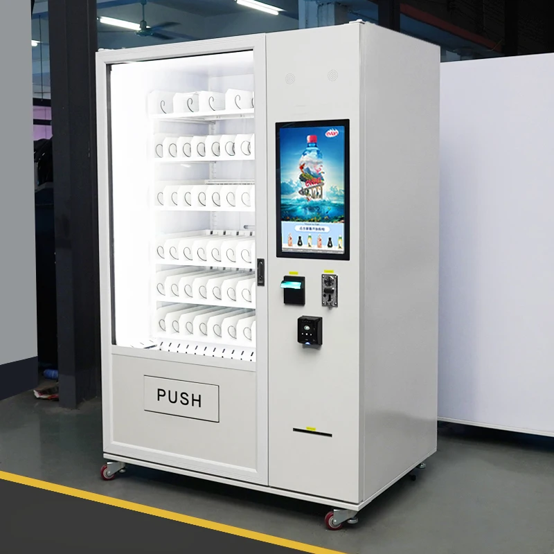 FUNDORD touch screen snack vending machine for foods and drinks