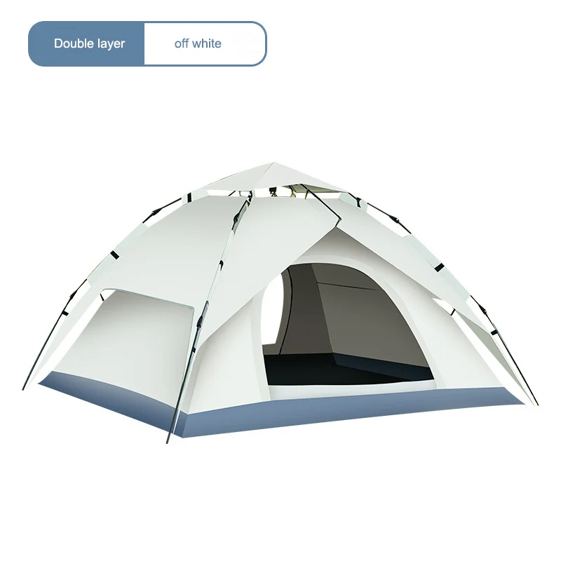 New arrival high quality Pop Up Tents Double Layer Waterproof Camping Outdoor for Family Manufacturers wholesale price fast ship