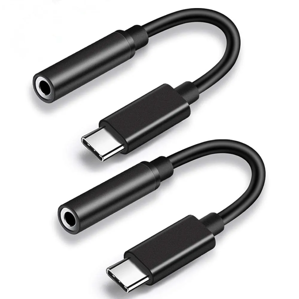 USB Type C to 3.5mm Headphone Adapter Male USB-C to Female Aux 3.5MM Audio Jack Digital Adapter for iPad Pro for Huawei