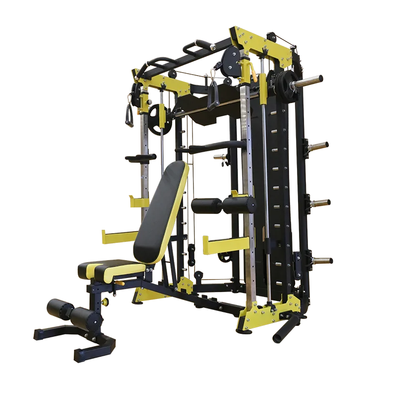 Wholesale Commercial Gym Equipment Multi Functional Trainer Power safe Squat Rack Smith Machine