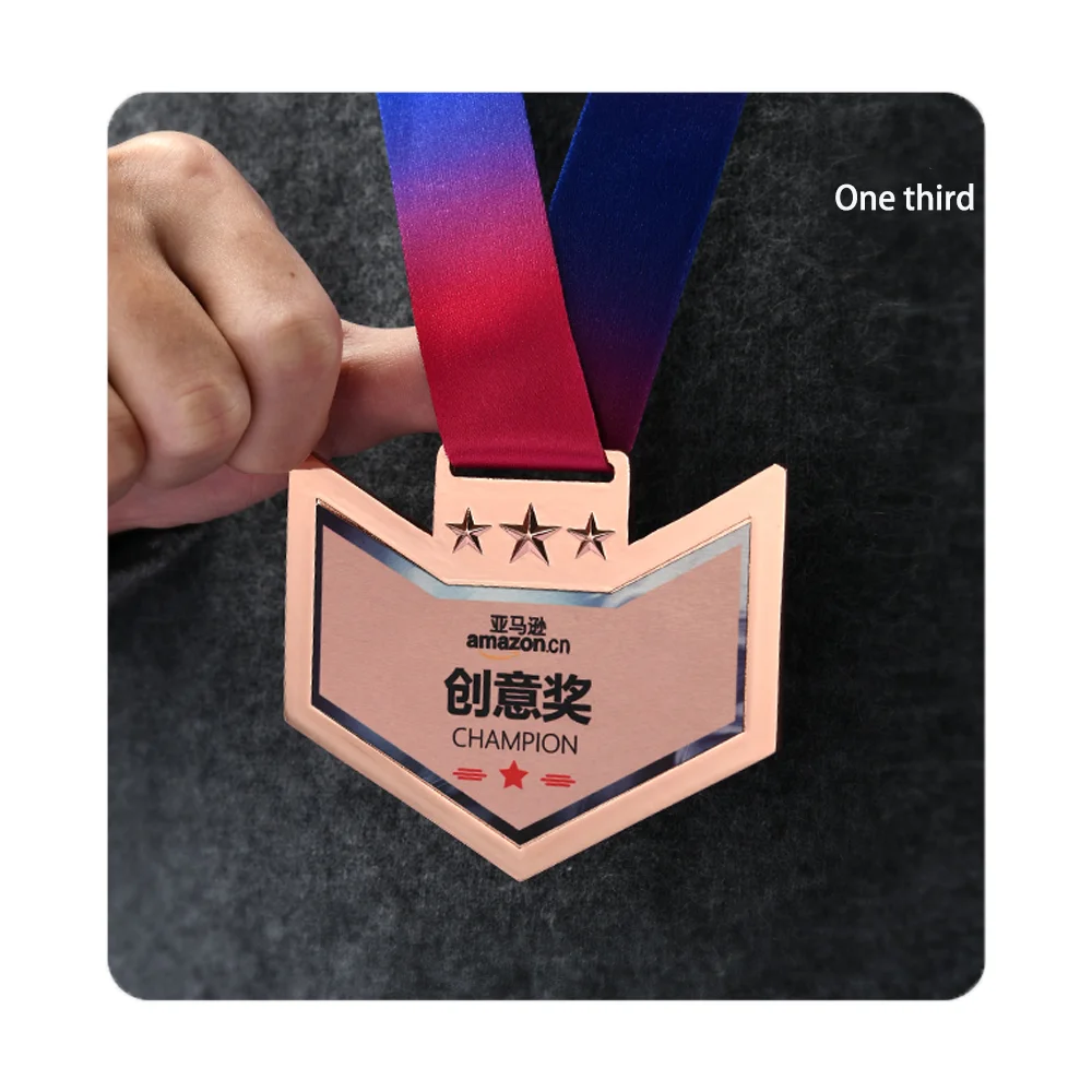 High quality low price factory direct sales custom kart gold silver bronze high quality sports metal boxing medal