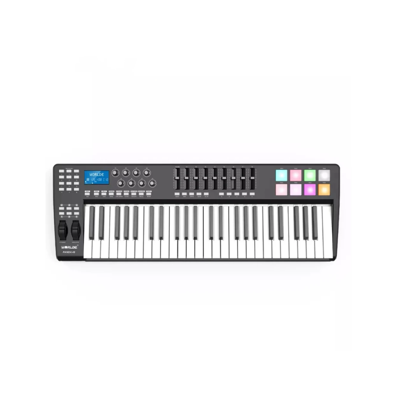 Worlde Panda 49 key Midi Keyboard Controller 49key usb music audio studio piano 49-key digital for musical instruments wholesale