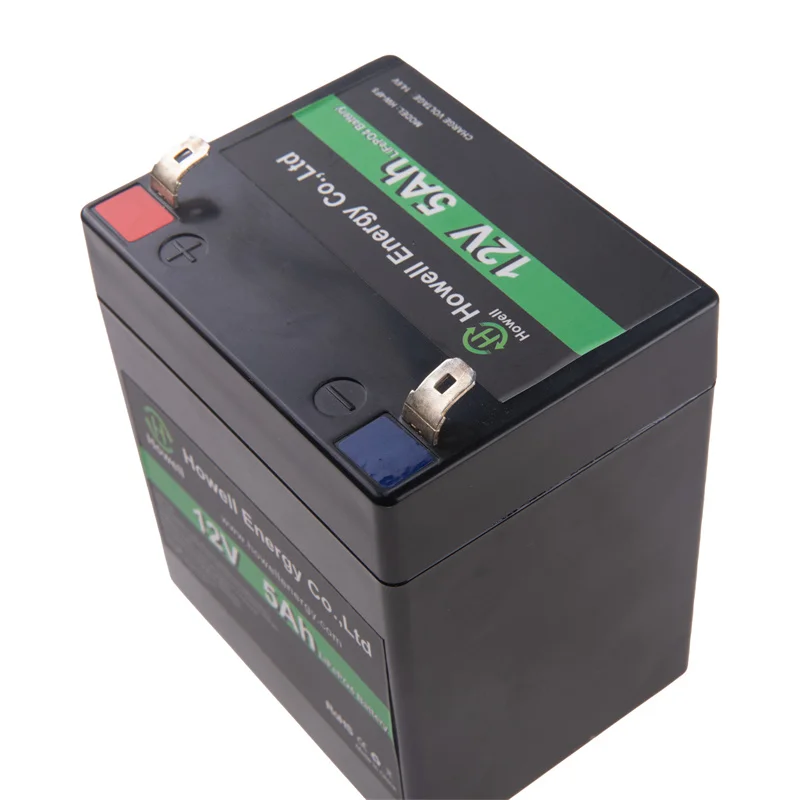 Manufacturer OEM& ODM 12V 5Ah Lithium LiFePO4 Deep Cycle Rechargeable Battery For Solar Energy