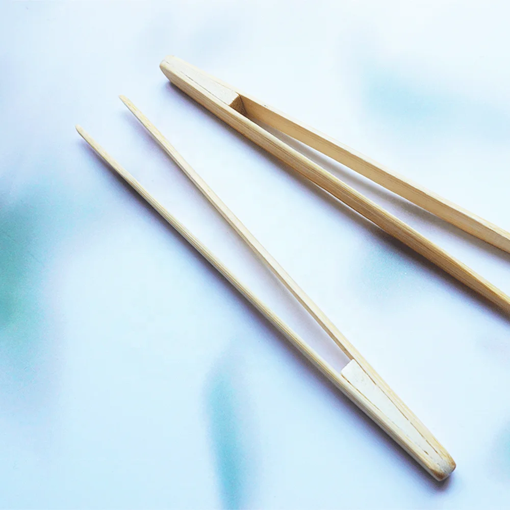 RuYi 150mm Tweezer Bamboo tweezers  for Gold Leaf pointed type Anti-static Tweezers