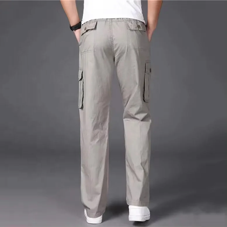 ECOACH custom cargo pants casual joggers multi pockets work wear trousers custom manufacturer high quality super comfy cargo pants