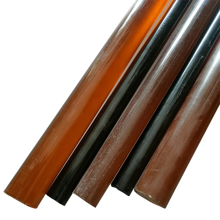 Hydrolysis Resistance 10mm - 80mm Thickness Custom CNC Machining Polyetherimide Ultem Plate Amber PEI Plastic Sheet