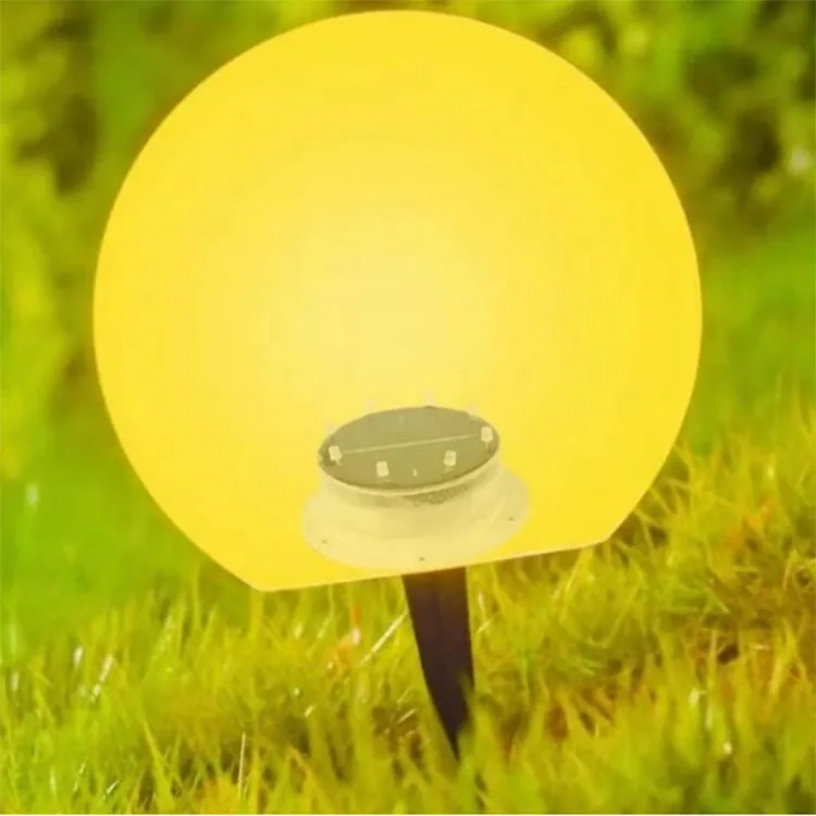 Outdoor Glow Ball Waterproof Sphere smart landscape decorative modelling led solar Lawn Decoration Garden swimming pool Lights