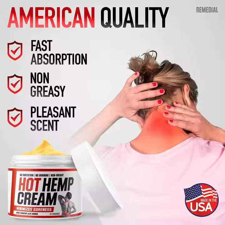 HEMP CREAM Body and hand cream, Suitable for dry skin. Suitable for cracked and wrinkled skin. Fast-absorbing moisturizing cream