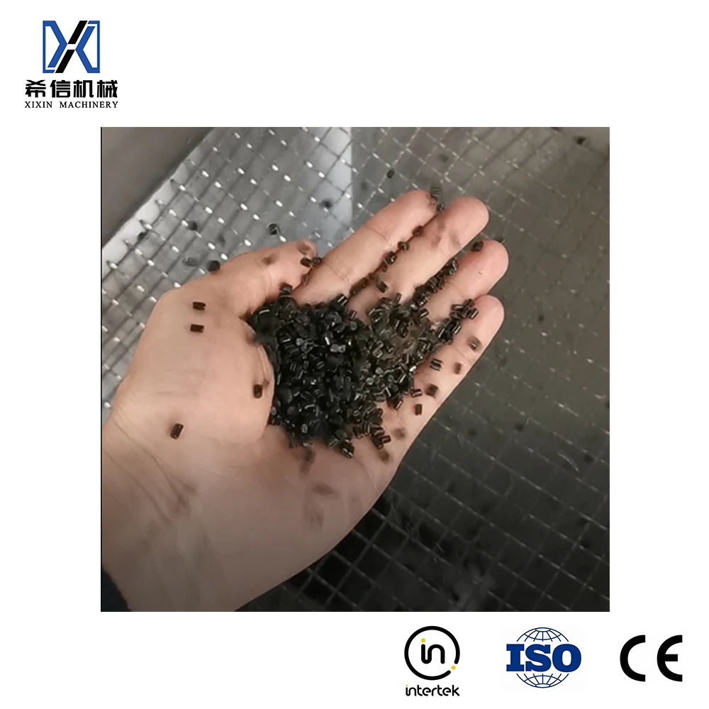 Greatly efficiency PP PE plastic recycling granulating production line