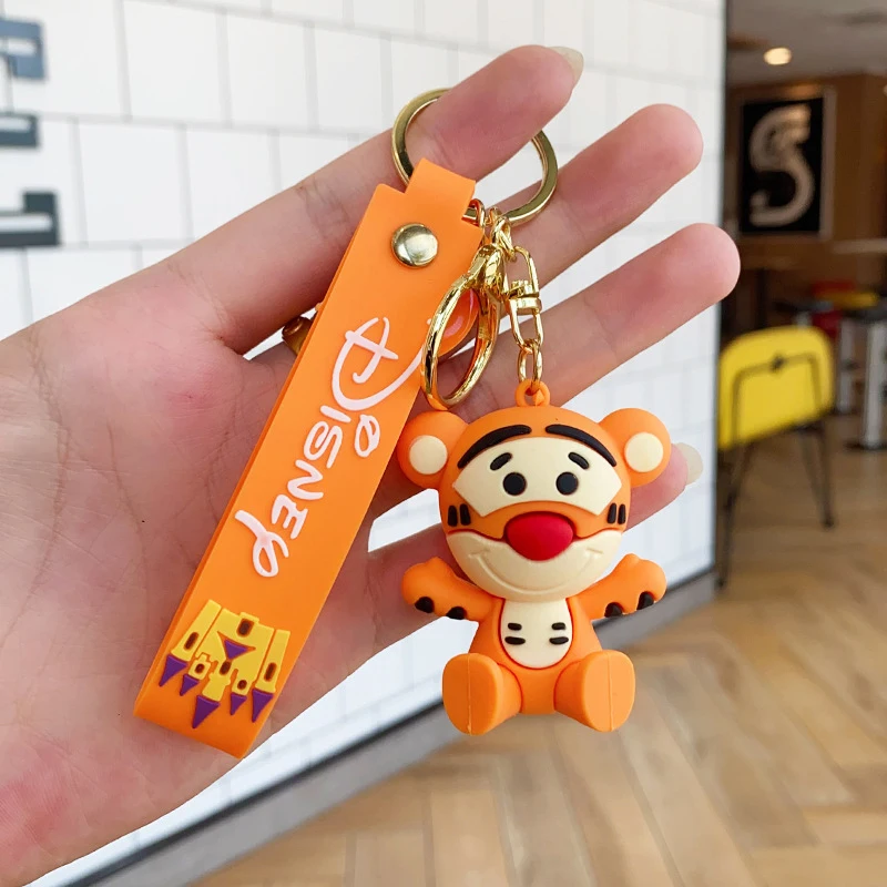 Wholesale Cartoon Keychain Sitting Mickey Keychain Bag Pendant Stitch keychain Gifts