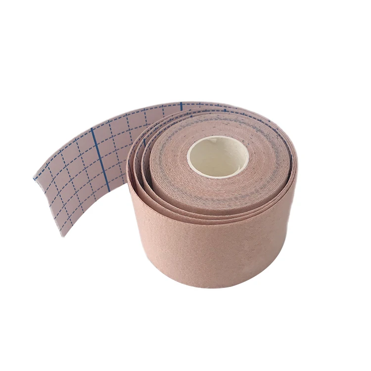5cm*5m High quality big roll moleskin tape adhesive sports tape soft kinesiology tape