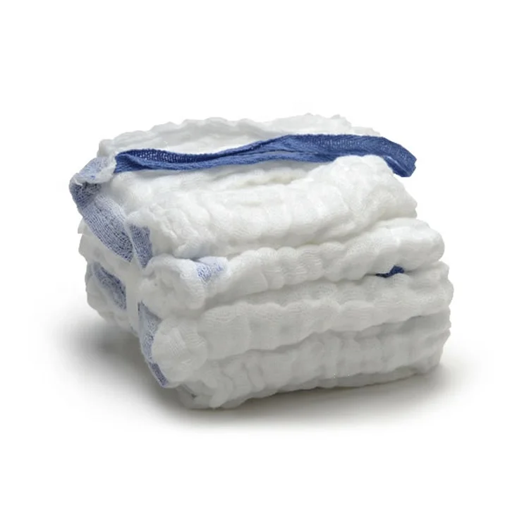 X-Ray Detectable Sterile Medical Quality Surgical Lap Abdominal Sponges Gauze Swab