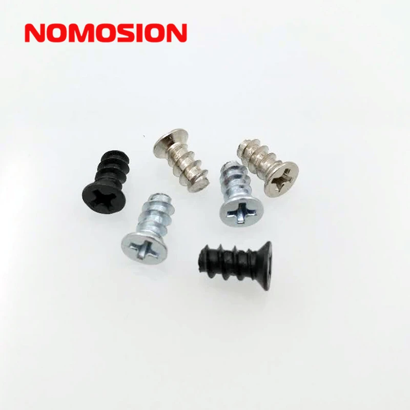 Computer case power fan cooling screw flat head flat tail cross self tapping screw KB4.8*10M5*10*12