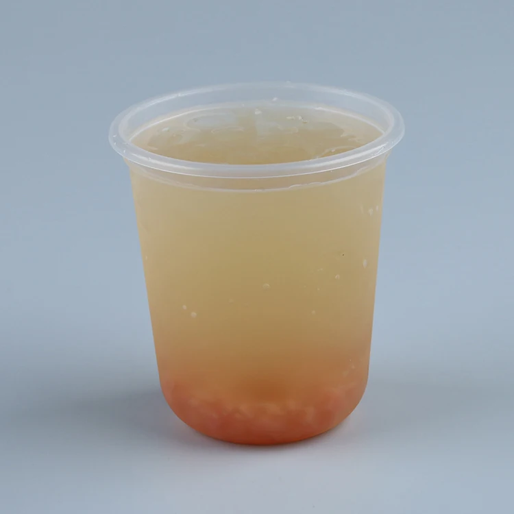 Customizable 98 caliber 500ml PPU cup, transparent disposable plastic Boba tea making coffee cup cold drink delivery cup with c