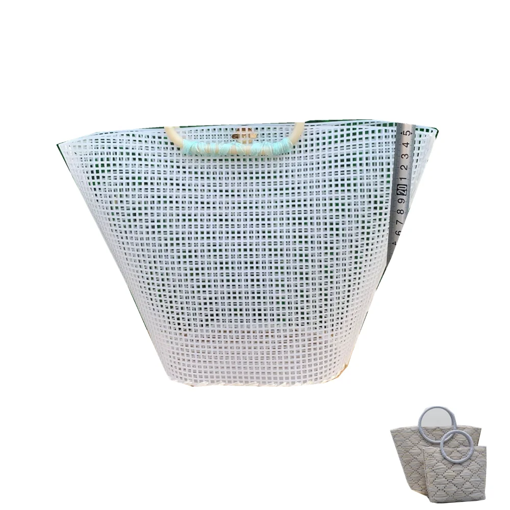 Wholesale Mesh Plastic Canvas Sheets Woven Bag Mesh Cross Stitch Mesh Sheets for Embroidery Yarn Crafting Knit