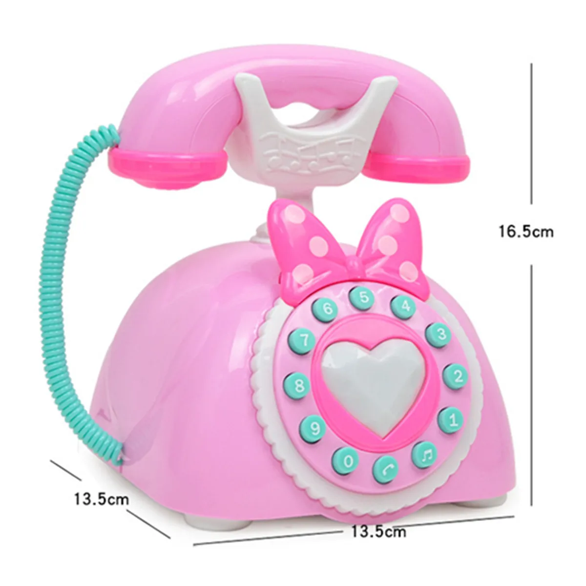 Old Style Telephone Kids Pretend Play Phone Toys Early Educational Kits Smartphone